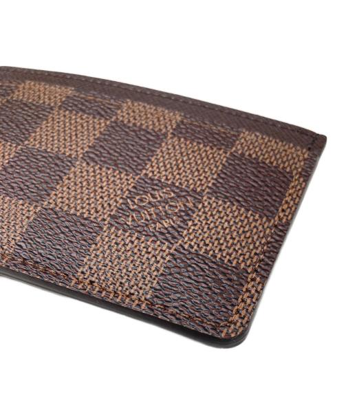 LOUIS VUITTON（ルイ ヴィトン）LOUIS VUITTON (ルイ ヴィトン) ポルト カルト・サンプール　カードケース ブラウンの古着・服飾アイテム