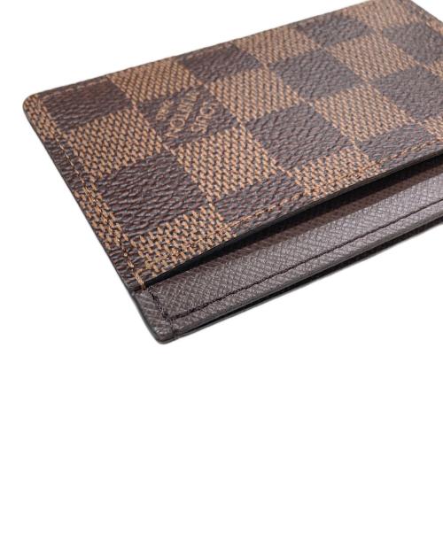 LOUIS VUITTON（ルイ ヴィトン）LOUIS VUITTON (ルイ ヴィトン) ポルト カルト・サンプール　カードケース ブラウンの古着・服飾アイテム