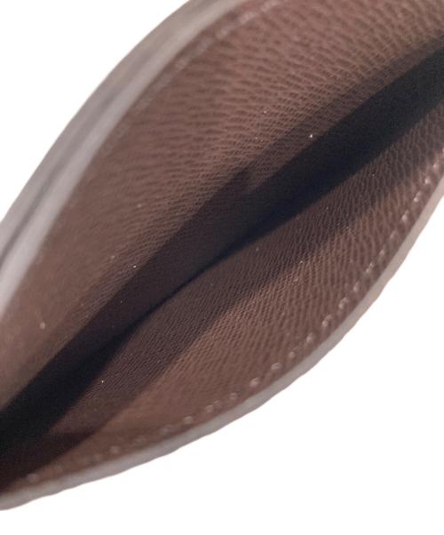 LOUIS VUITTON（ルイ ヴィトン）LOUIS VUITTON (ルイ ヴィトン) ポルト カルト・サンプール　カードケース ブラウンの古着・服飾アイテム