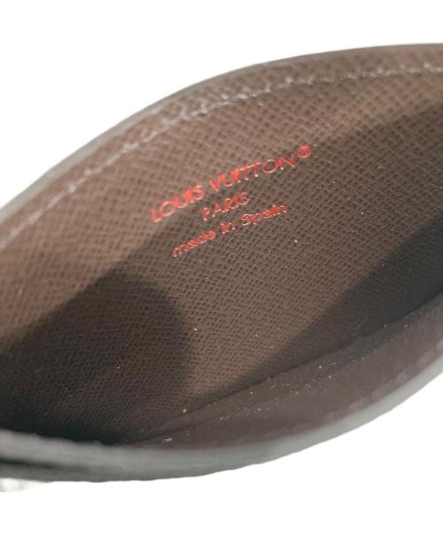 LOUIS VUITTON（ルイ ヴィトン）LOUIS VUITTON (ルイ ヴィトン) ポルト カルト・サンプール　カードケース ブラウンの古着・服飾アイテム