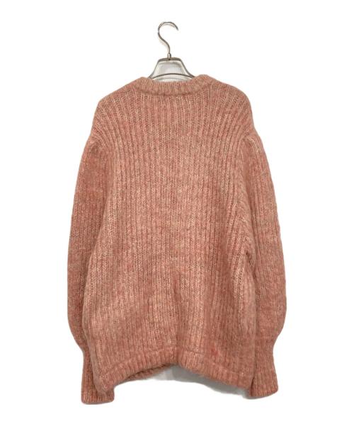 CLANE（クラネ）CLANE (クラネ) COLOR MOHAIR SHAGGY CARDIGAN/カラーモヘアシャギカーディガン ピンク サイズ:1の古着・服飾アイテム