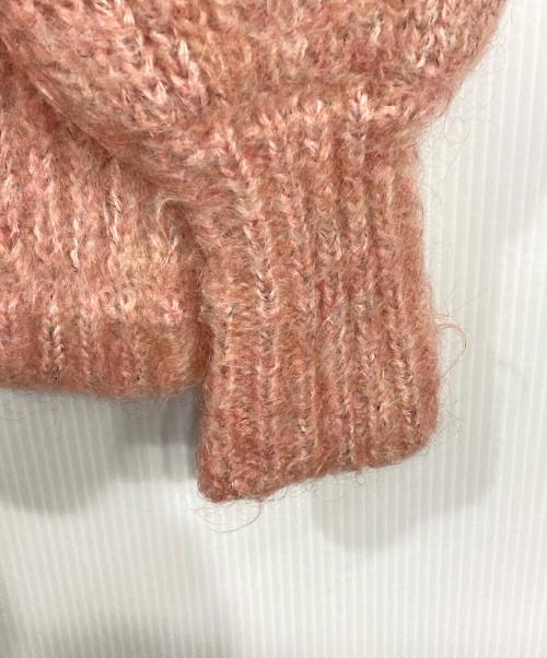 CLANE（クラネ）CLANE (クラネ) COLOR MOHAIR SHAGGY CARDIGAN/カラーモヘアシャギカーディガン ピンク サイズ:1の古着・服飾アイテム
