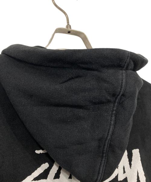 stussy（ステューシー）stussy (ステューシー) 8ボールフーディ ブラック サイズ:MEDIUMの古着・服飾アイテム