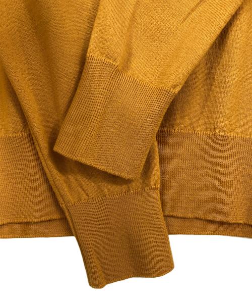 JOHN SMEDLEY（ジョンスメドレー）JOHN SMEDLEY (ジョンスメドレー) Vネックニット イエロー サイズ:Sの古着・服飾アイテム