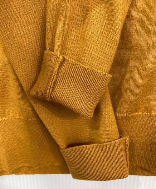 JOHN SMEDLEY（ジョンスメドレー）JOHN SMEDLEY (ジョンスメドレー) Vネックニット イエロー サイズ:Sの古着・服飾アイテム