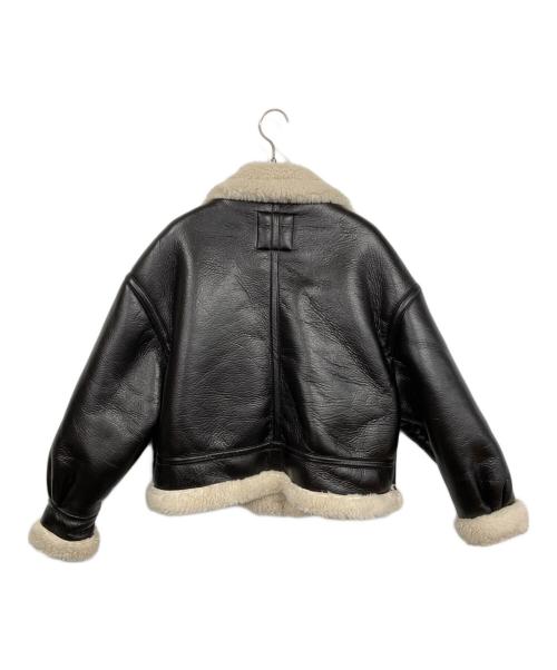 ZARA（ザラ）ZARA (ザラ) フライトジャケット ブラック サイズ:Mの古着・服飾アイテム