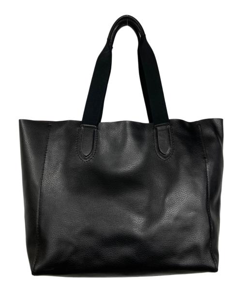 COACH（コーチ）COACH (コーチ) ソフトレザートートバッグ ブラックの古着・服飾アイテム