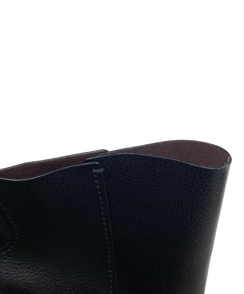 COACH（コーチ）COACH (コーチ) ソフトレザートートバッグ ブラックの古着・服飾アイテム