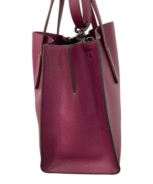 COACH（コーチ）COACH (コーチ) チャーリー ショルダーバッグ パープルの古着・服飾アイテム