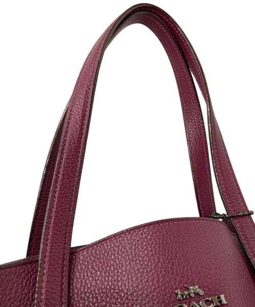 COACH（コーチ）COACH (コーチ) チャーリー ショルダーバッグ パープルの古着・服飾アイテム