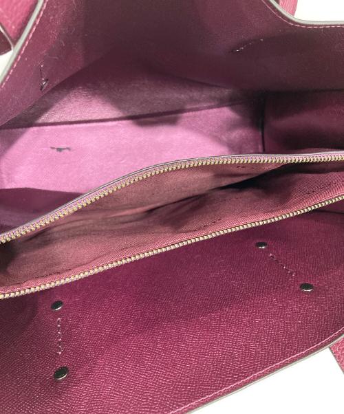COACH（コーチ）COACH (コーチ) チャーリー ショルダーバッグ パープルの古着・服飾アイテム