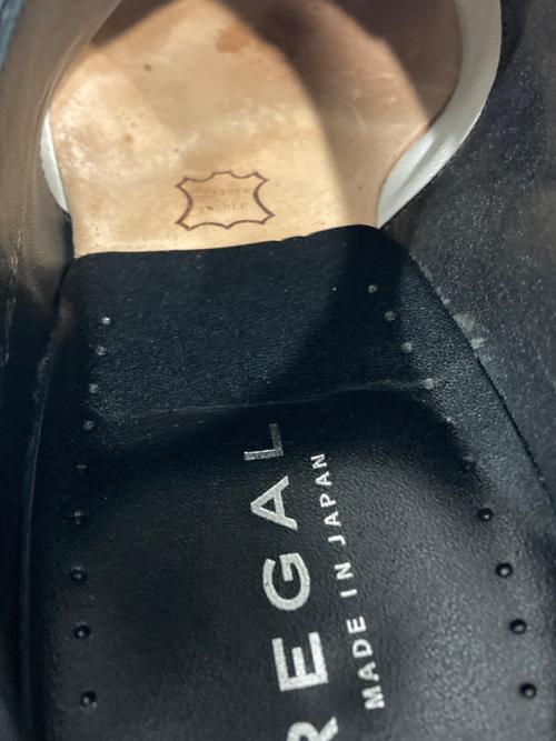 REGAL（リーガル）REGAL (リーガル) ストレートチップシューズ ブラック サイズ:25　1/2の古着・服飾アイテム