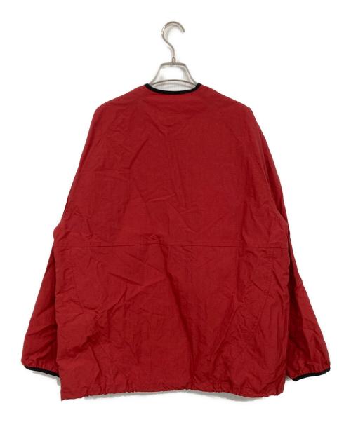 CHASSE（チェイス）CHASSE (チェイス) Nylon Rip Shirt REDプルオーバーシャツ レッド サイズ:1の古着・服飾アイテム