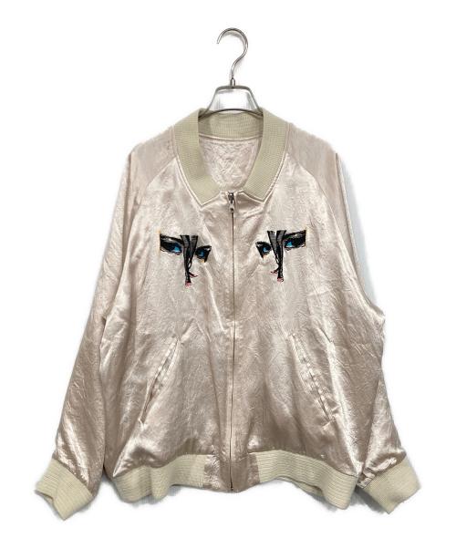 PHINGERIN（フィンガリン）PHINGERIN (フィンガリン) SOUVENIR JACKET ベージュ サイズ:Lの古着・服飾アイテム