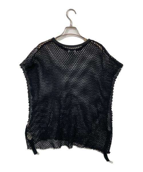 Name.（ネーム）Name. (ネーム) MESH TAPED NO SLEEVE TEE ブラック サイズ:1の古着・服飾アイテム