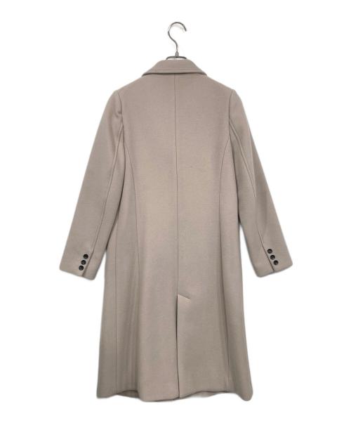 STUDIOUS（ステュディオス）STUDIOUS (ステュディオス) セラータダブルクロンビーコート ベージュの古着・服飾アイテム