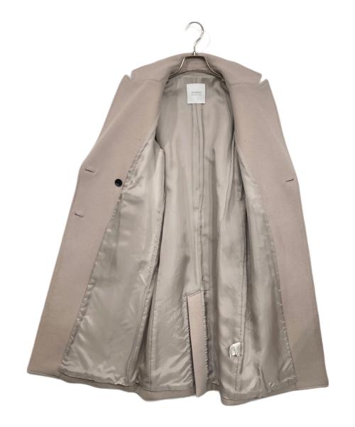 STUDIOUS（ステュディオス）STUDIOUS (ステュディオス) セラータダブルクロンビーコート ベージュの古着・服飾アイテム