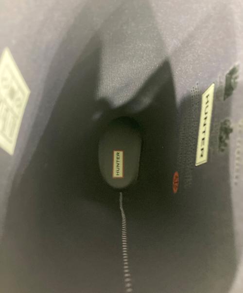 HUNTER（ハンター）HUNTER (ハンター) ロングレインブーツ パープル サイズ:UK4の古着・服飾アイテム