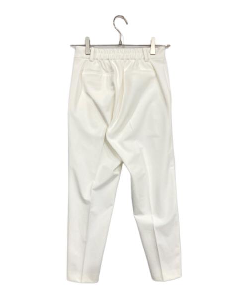 Ame no chi Hare（アメノチハレ）ame no chi hare (アメノチハレ) 裾ボタンスリムパンツ ホワイト サイズ:Sの古着・服飾アイテム