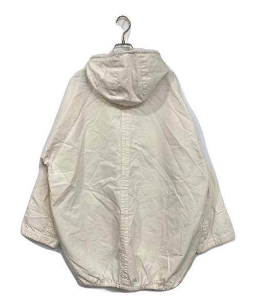 My Beautiful Landlet（マイビューティフルランドレット）My Beautiful Landlet (マイビューティフルランドレット) アノラックパーカーコート ホワイトの古着・服飾アイテム