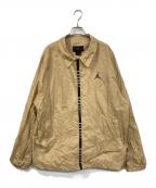 NIKEナイキ）の古着「ナイロンジャケット」｜ベージュ