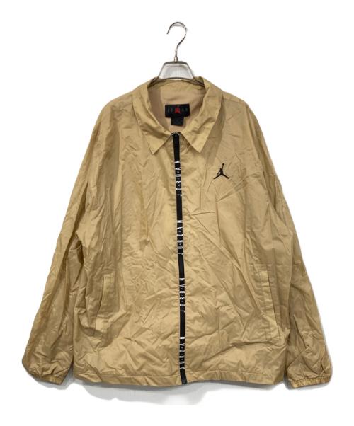 NIKE（ナイキ）NIKE (ナイキ) ナイロンジャケット ベージュ サイズ:3XLの古着・服飾アイテム