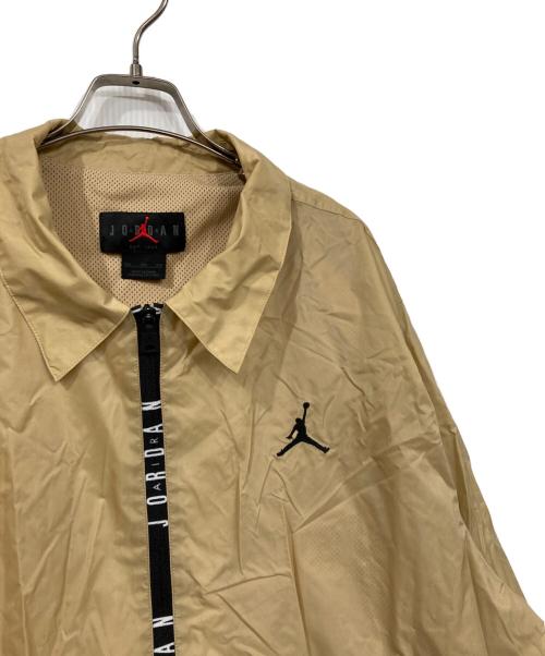 NIKE（ナイキ）NIKE (ナイキ) ナイロンジャケット ベージュ サイズ:3XLの古着・服飾アイテム