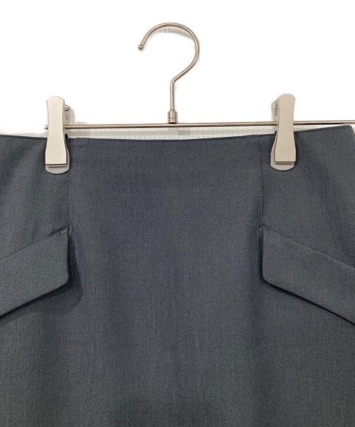 BALLSEY（ボールジィ）BALLSEY (ボールジィ) ブライトストレッチ タイトスカート グレー サイズ:32の古着・服飾アイテム