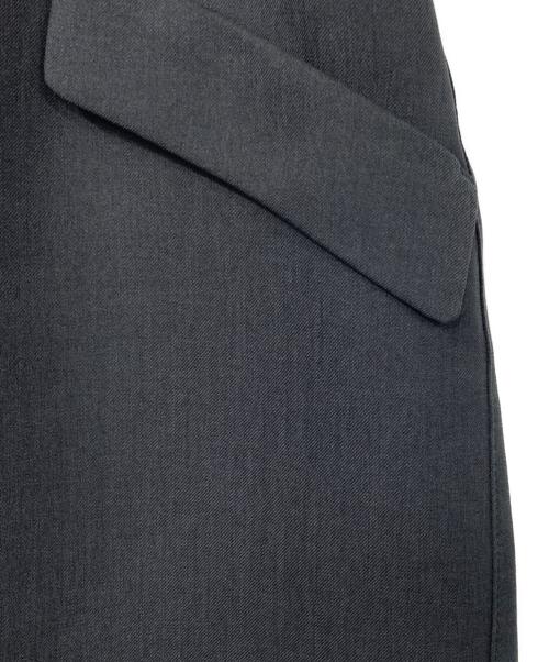 BALLSEY（ボールジィ）BALLSEY (ボールジィ) ブライトストレッチ タイトスカート グレー サイズ:32の古着・服飾アイテム
