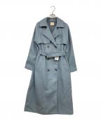 Resexxyリゼクシー）の古着「ウールライクロングコート」｜ブルー