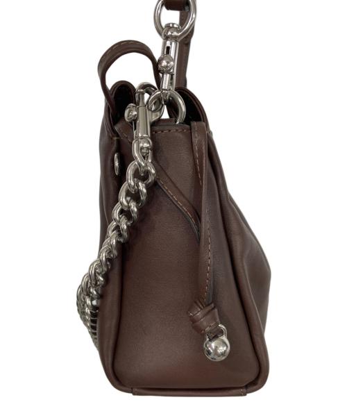 COACH（コーチ）COACH (コーチ) フェイ ドローストリング バッグ ブラウンの古着・服飾アイテム