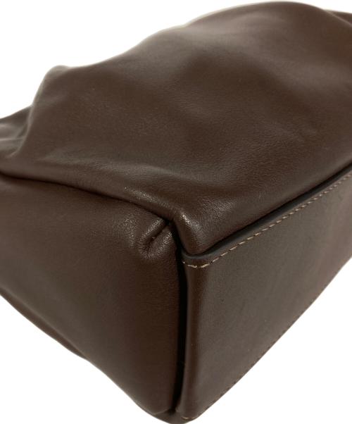 COACH（コーチ）COACH (コーチ) フェイ ドローストリング バッグ ブラウンの古着・服飾アイテム