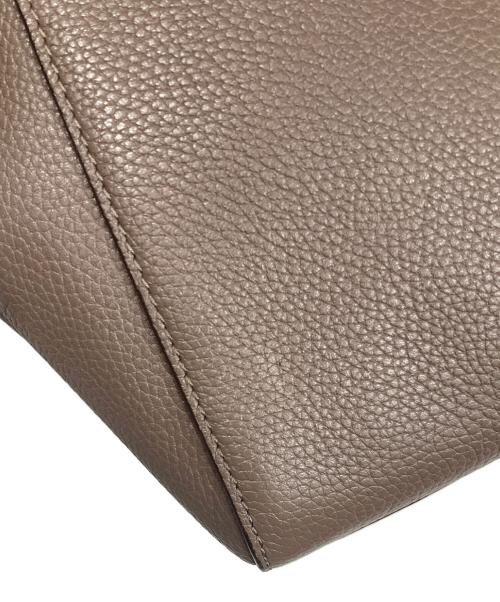 TORY BURCH（トリーバーチ）TORY BURCH (トリーバーチ) mcgraw small bucket bag ブラウンの古着・服飾アイテム