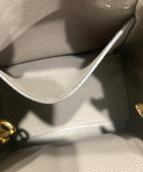 TORY BURCH（トリーバーチ）TORY BURCH (トリーバーチ) mcgraw small bucket bag ブラウンの古着・服飾アイテム