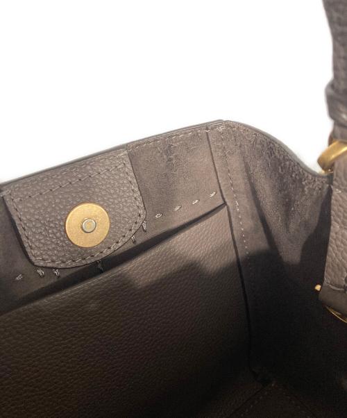 TORY BURCH（トリーバーチ）TORY BURCH (トリーバーチ) mcgraw small bucket bag ブラウンの古着・服飾アイテム