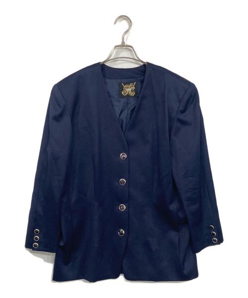 伊太利屋（イタリヤ）伊太利屋 (イタリヤ) セットアップスーツ ネイビー サイズ:1382の古着・服飾アイテム