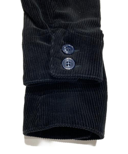 BURGUS PLUS（バーガスプラス）BURGUS PLUS (バーガスプラス) コーデュロイカバーオール ブラック サイズ:Mの古着・服飾アイテム