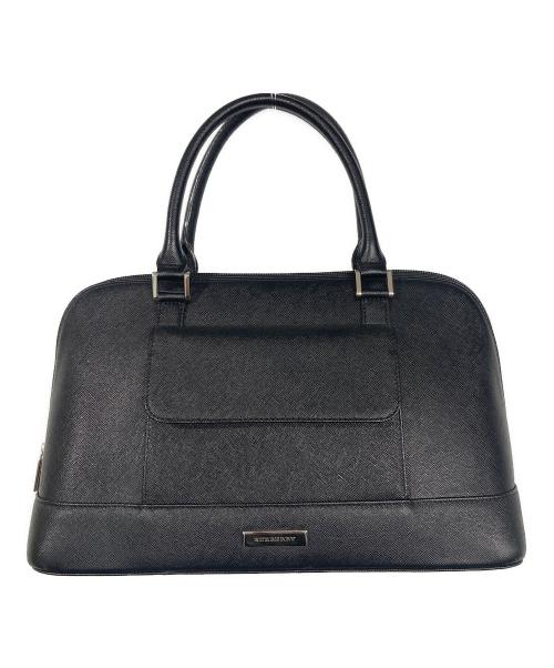 BURBERRY（バーバリー）BURBERRY (バーバリー) ハンドバッグ ブラックの古着・服飾アイテム