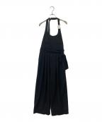 MAISON SPECIALメゾンスペシャル）の古着「Halter Neck All-in-one」｜ブラック