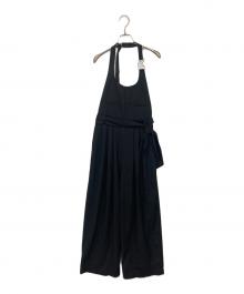 MAISON SPECIAL（メゾンスペシャル）の古着「Halter Neck All-in-one」｜ブラック