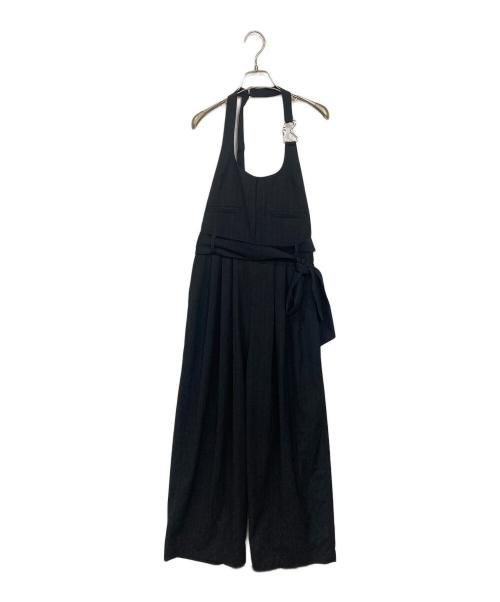 MAISON SPECIAL（メゾンスペシャル）MAISON SPECIAL (メゾンスペシャル) Halter Neck All-in-one ブラック サイズ:36の古着・服飾アイテム