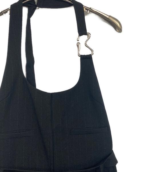 MAISON SPECIAL（メゾンスペシャル）MAISON SPECIAL (メゾンスペシャル) Halter Neck All-in-one ブラック サイズ:36の古着・服飾アイテム