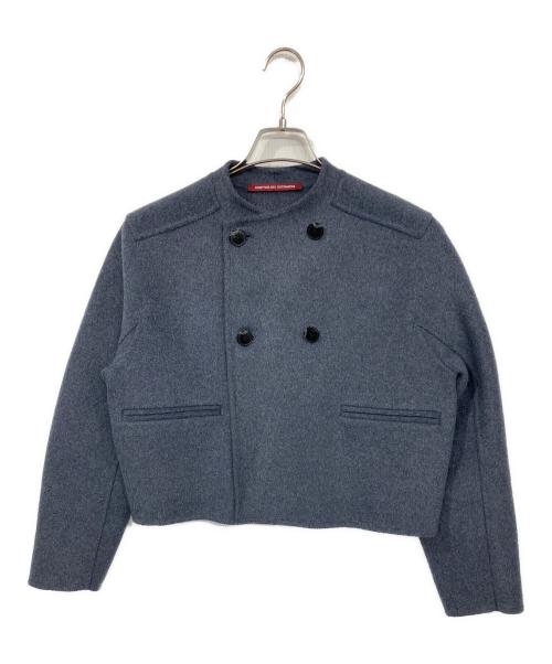 Comptoir des Cotonniers（コントワー・デ・コトニエ）Comptoir des Cotonniers (コントワー・デ・コトニエ) ダブルフェイスブルゾン ブルー サイズ:01の古着・服飾アイテム