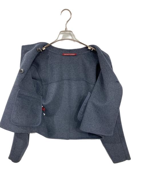 Comptoir des Cotonniers（コントワー・デ・コトニエ）Comptoir des Cotonniers (コントワー・デ・コトニエ) ダブルフェイスブルゾン ブルー サイズ:01の古着・服飾アイテム