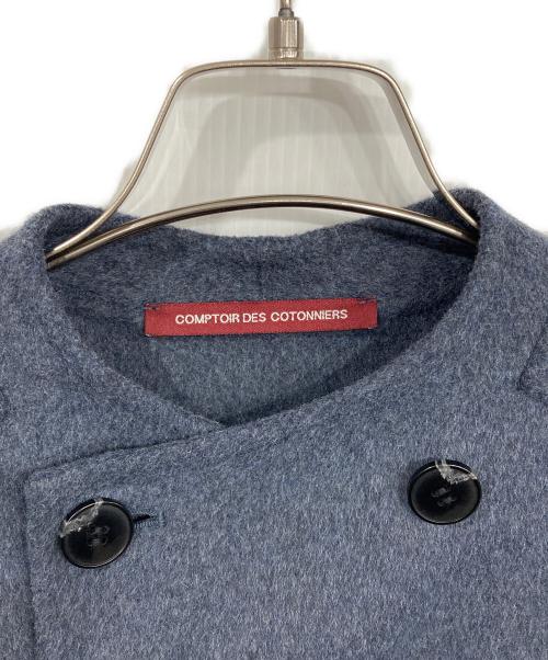 Comptoir des Cotonniers（コントワー・デ・コトニエ）Comptoir des Cotonniers (コントワー・デ・コトニエ) ダブルフェイスブルゾン ブルー サイズ:01の古着・服飾アイテム