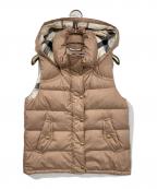 BLUE LABEL CRESTBRIDGEブルーレーベルクレストブリッジ）の古着「ダウンベスト」｜ピンク