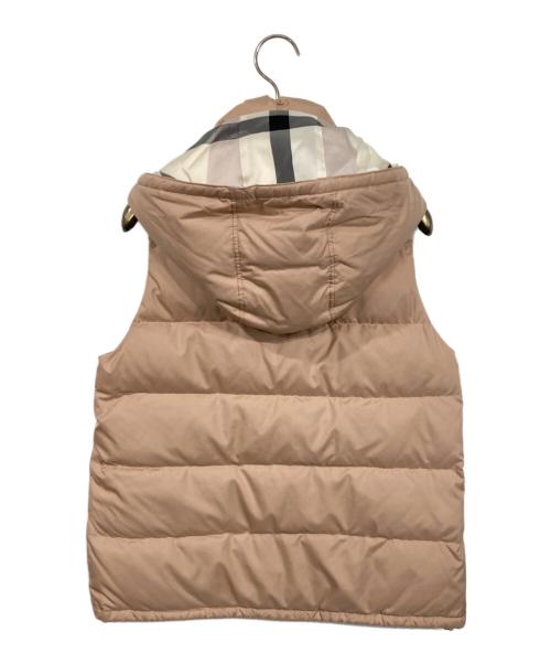 BLUE LABEL CRESTBRIDGE（ブルーレーベルクレストブリッジ）BLUE LABEL CRESTBRIDGE (ブルーレーベルクレストブリッジ) ダウンベスト ピンク サイズ:38の古着・服飾アイテム