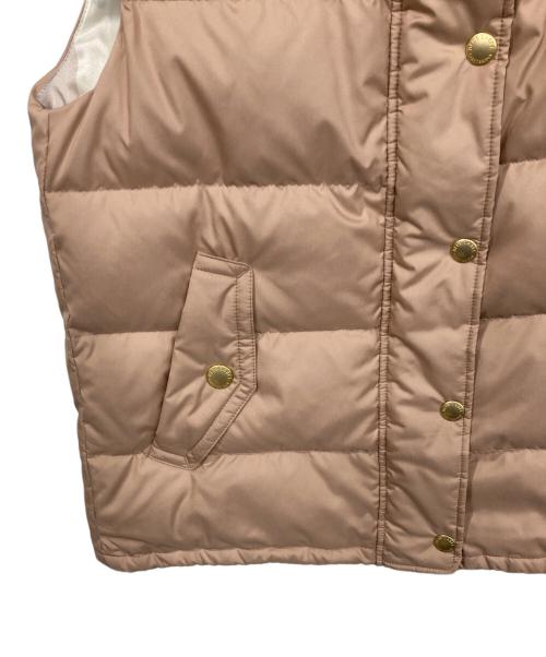BLUE LABEL CRESTBRIDGE（ブルーレーベルクレストブリッジ）BLUE LABEL CRESTBRIDGE (ブルーレーベルクレストブリッジ) ダウンベスト ピンク サイズ:38の古着・服飾アイテム