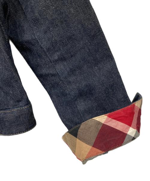 BLUE LABEL CRESTBRIDGE（ブルーレーベルクレストブリッジ）BLUE LABEL CRESTBRIDGE (ブルーレーベルクレストブリッジ) デニムジャケット インディゴ サイズ:36の古着・服飾アイテム