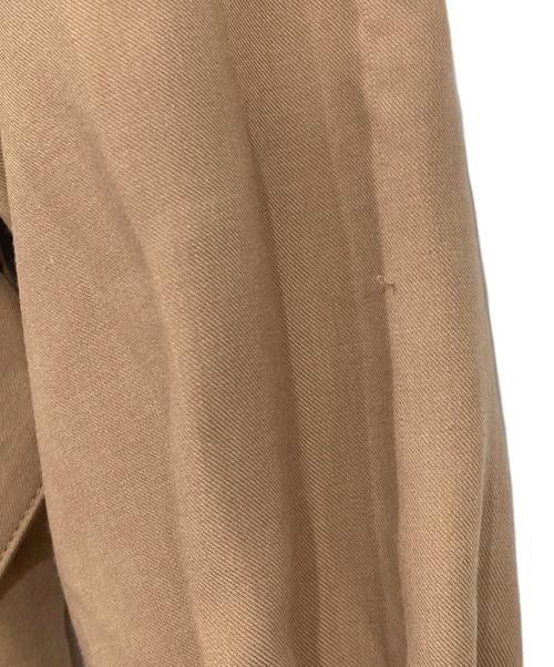 BLUE LABEL CRESTBRIDGE（ブルーレーベルクレストブリッジ）BLUE LABEL CRESTBRIDGE (ブルーレーベルクレストブリッジ) エアリーツイルトレンチドレス ベージュ サイズ:36の古着・服飾アイテム